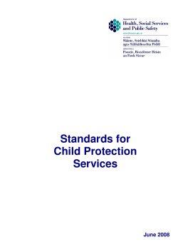 Standards for Child Protection Services