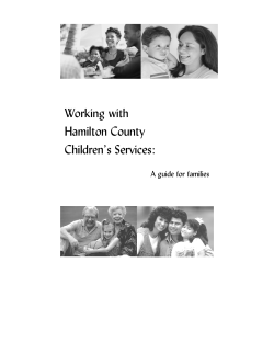 Working with Hamilton County Children’s Services: