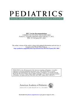 COMMITTEE ON INFECTIOUS DISEASES ; originally published online February 27, 2012; Pediatrics