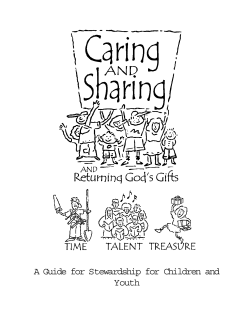 A Guide for Stewardship for Children and Youth