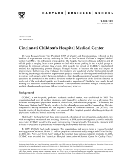 Cincinnati Childre en's Hospital Medical Cente  9