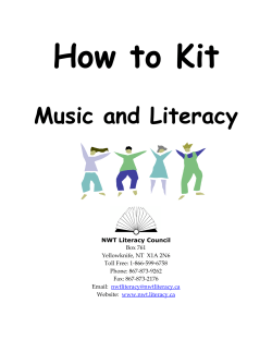 How to Kit Music and Literacy