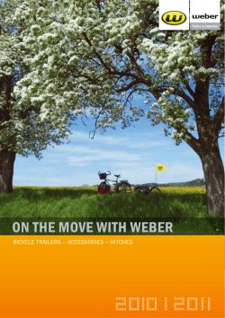 ON THE MOVE WITH WEBER BICYCLE TRAILERS – ACCESSORIES – HITCHES