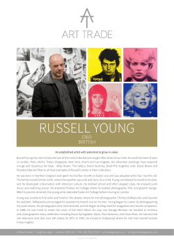 RUSSELL YOUNG 1960- BRITISH