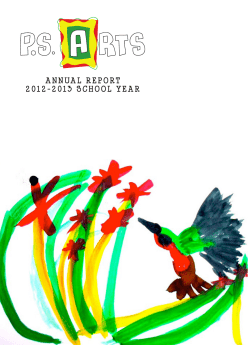 A N N UA L   R E P... 2 012 - 2 013   S C H...