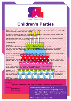 Children’s Parties