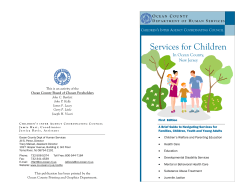 Services for Children In Ocean County, New Jersey O