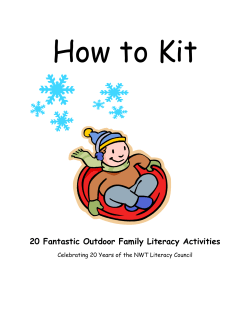 How to Kit  20 Fantastic Outdoor Family Literacy Activities
