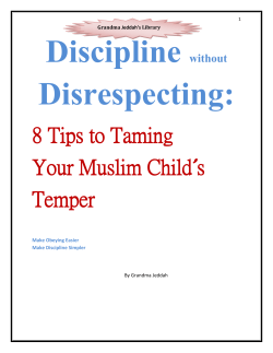 Discipline Disrespecting: 8 Tips to Taming ’s