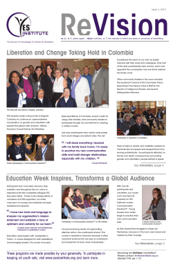 Liberation and Change Taking Hold in Colombia