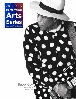 Arts Series 2014-2015 Buddy Guy
