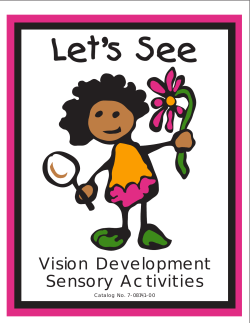 Vision  Development Sensory  Activities