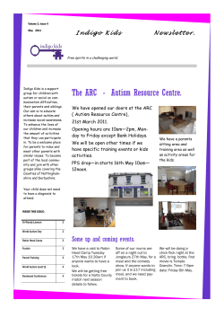 The ARC  -  Autism Resource Centre.