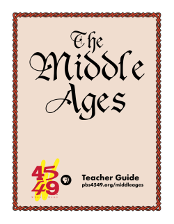 Middle Ages The Teacher Guide