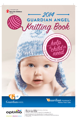 Knitting Book 2014 GUARDIAN ANGEL n