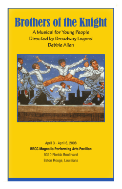 Brothers of the Knight A Musical for Young People Debbie Allen