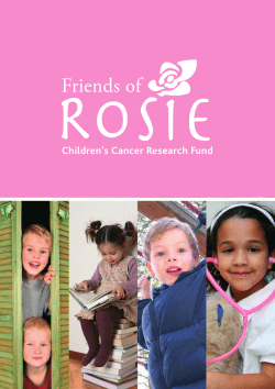 Children’s Cancer Research Fund