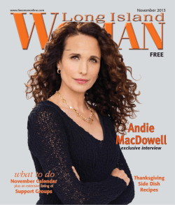 Andie MacDowell what to do FREE