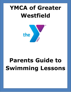 YMCA of Greater Westfield  Parents Guide to