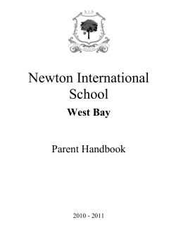 Newton International School West Bay