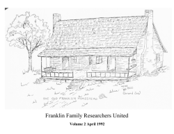 Franklin Family Researchers United Volume 2 April 1992