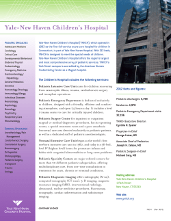 Yale-New Haven Children’s Hospital