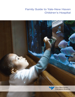 Family Guide to Yale-New Haven Children’s Hospital