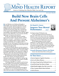 Build New Brain Cells And Prevent Alzheimer’s I Improve Your Mental