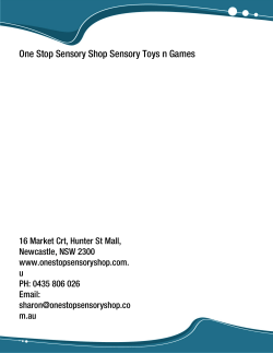 One Stop Sensory Shop Sensory Toys n Games