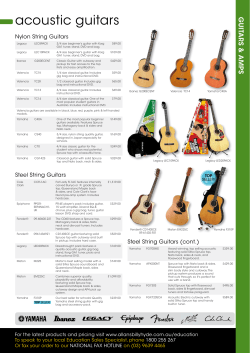 acoustic guitars Nylon String Guitars