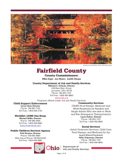 Fairfield County County Commissioners: