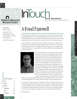 In Touch A Fond Farewell
