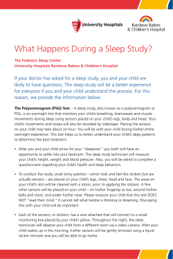 What Happens During a Sleep Study?