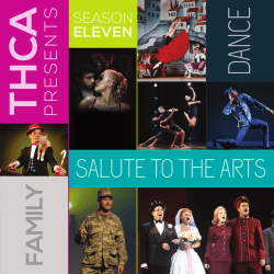 THCA DANCE SALUTE TO THE ARTS Y