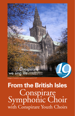 Conspirare Symphonic Choir From the British Isles with Conspirare Youth Choirs