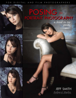 POSING PORTRAIT PHOTOGRAPHY a head-to-toe guide
