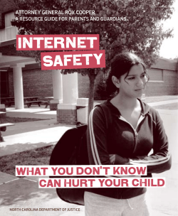INTERNET SAFETY child is doing online? 'T kNow