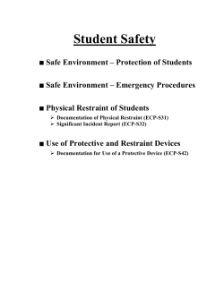 Student Safety