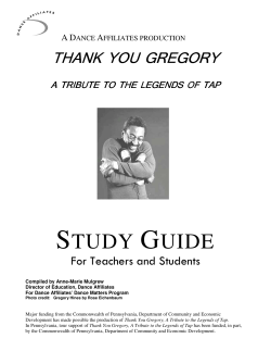 THANK YOU GREGORY