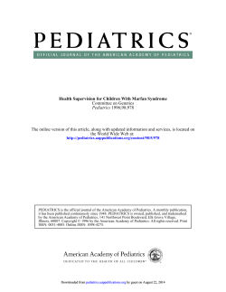 Committee on Genetics 1996;98;978 Pediatrics