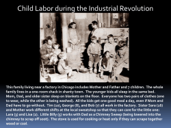 Child Labor during the Industrial Revolution