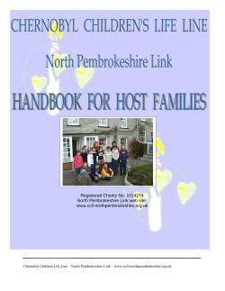 Registered Charity No. 1014274 North Pembrokeshire Link web site: www.ccll-northpembrokeshire.org.uk