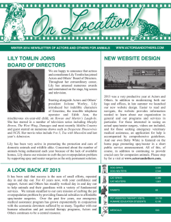 NEW WEBSITE DESIGN LILY TOMLIN JOINS BOARD OF DIRECTORS