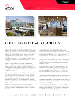CHILDREN’S HOSPITAL LOS ANGELES