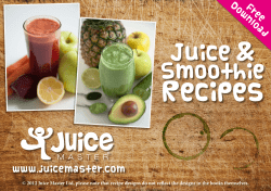 &amp; Recipes Juice Smoothie