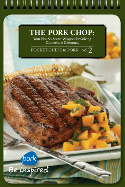 2 THE  pork  CHop: Your Not-So-Secret Weapon for Solving
