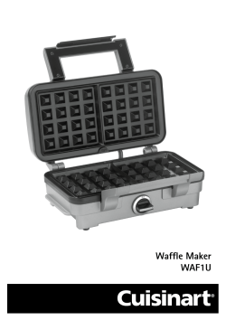 Waffle Maker WAF1U CPT445U