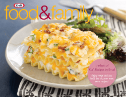 the best of Kraft Recipes by Email Enjoy these delicious