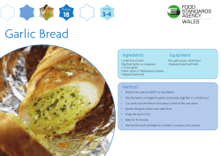 Garlic Bread 18 3-4 Ingredients
