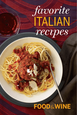 italian recıpes favorite